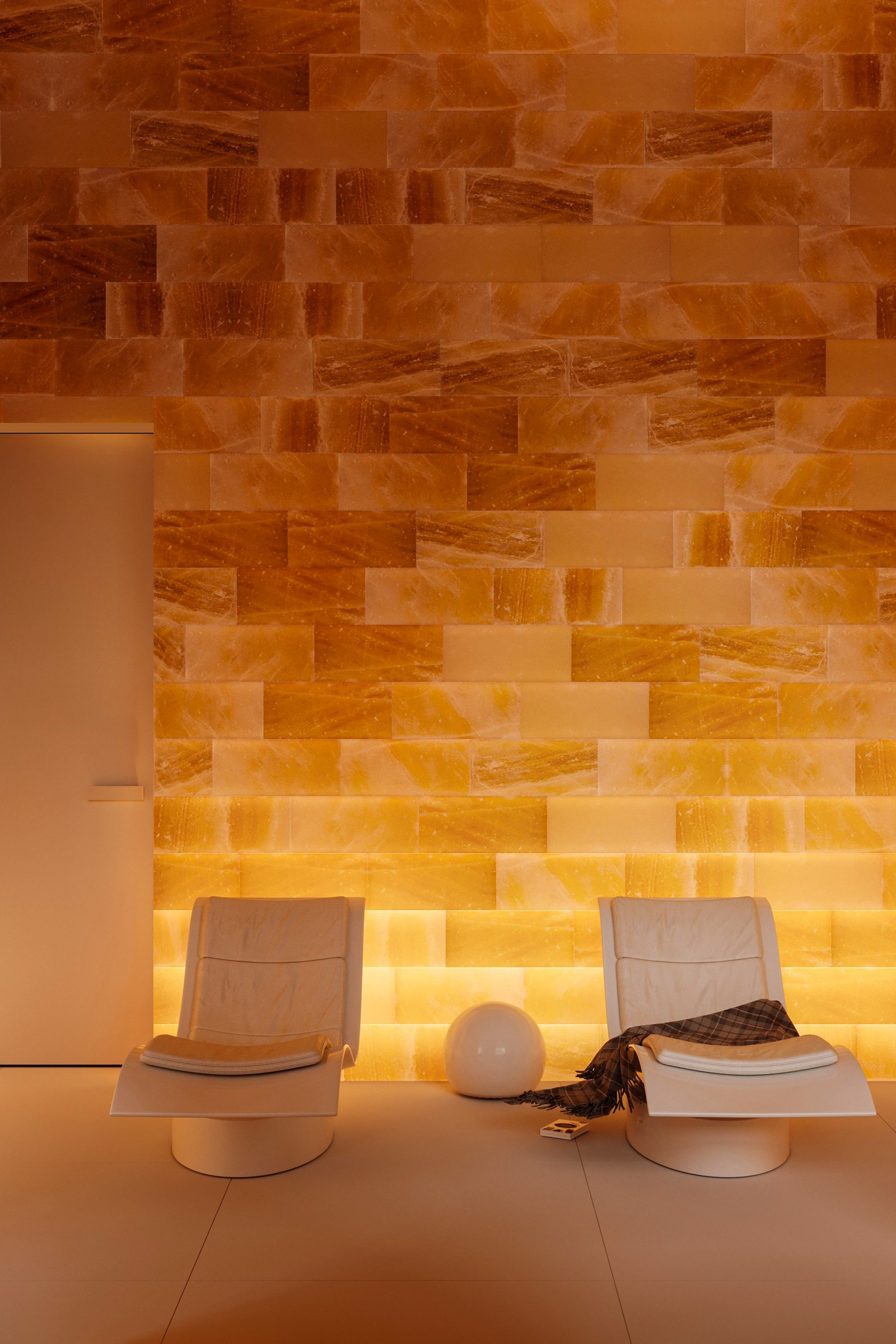 Himalayan salt room