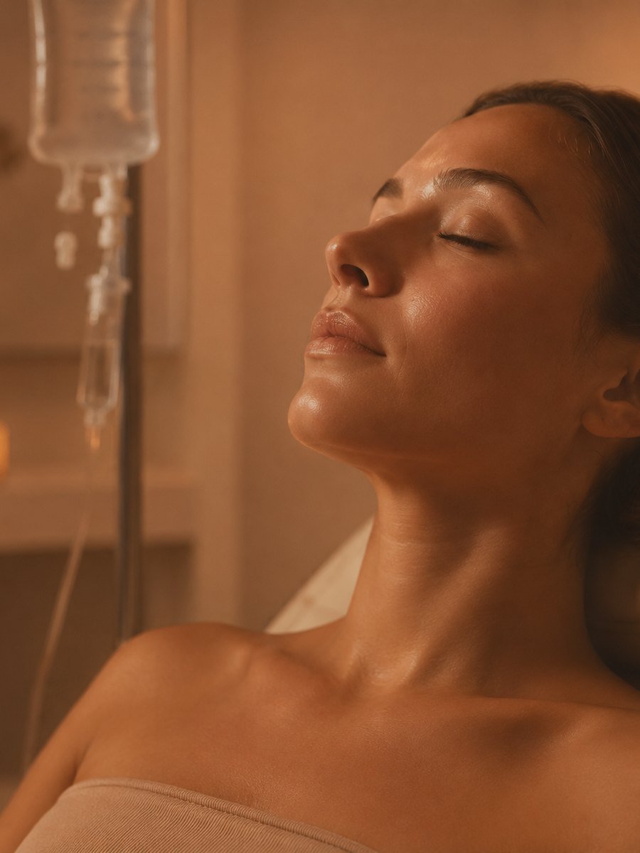 IV drip therapy and wellness treatment at Rella Medical Spa in Fort Lauderdale