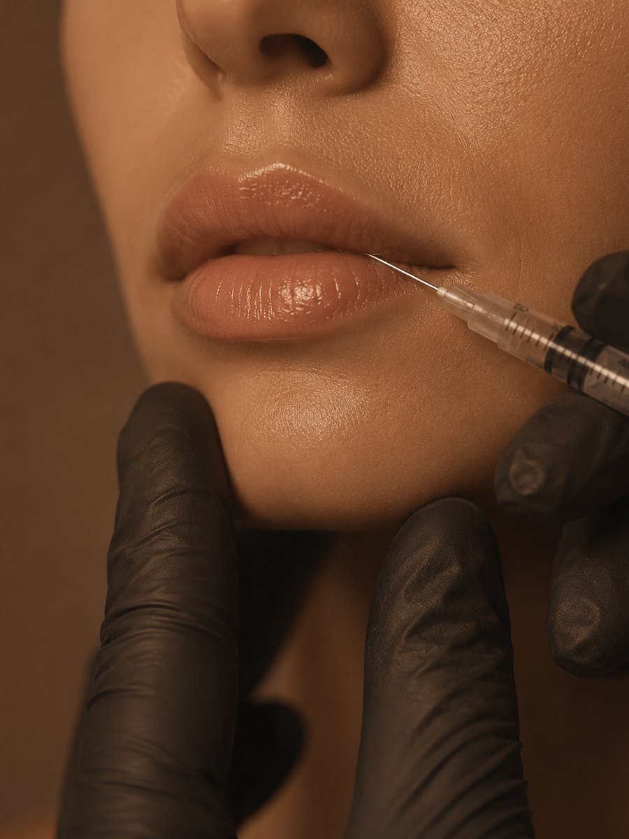 Lip filler and Botox injectable treatment at Rella Medical Spa in Fort Lauderdale