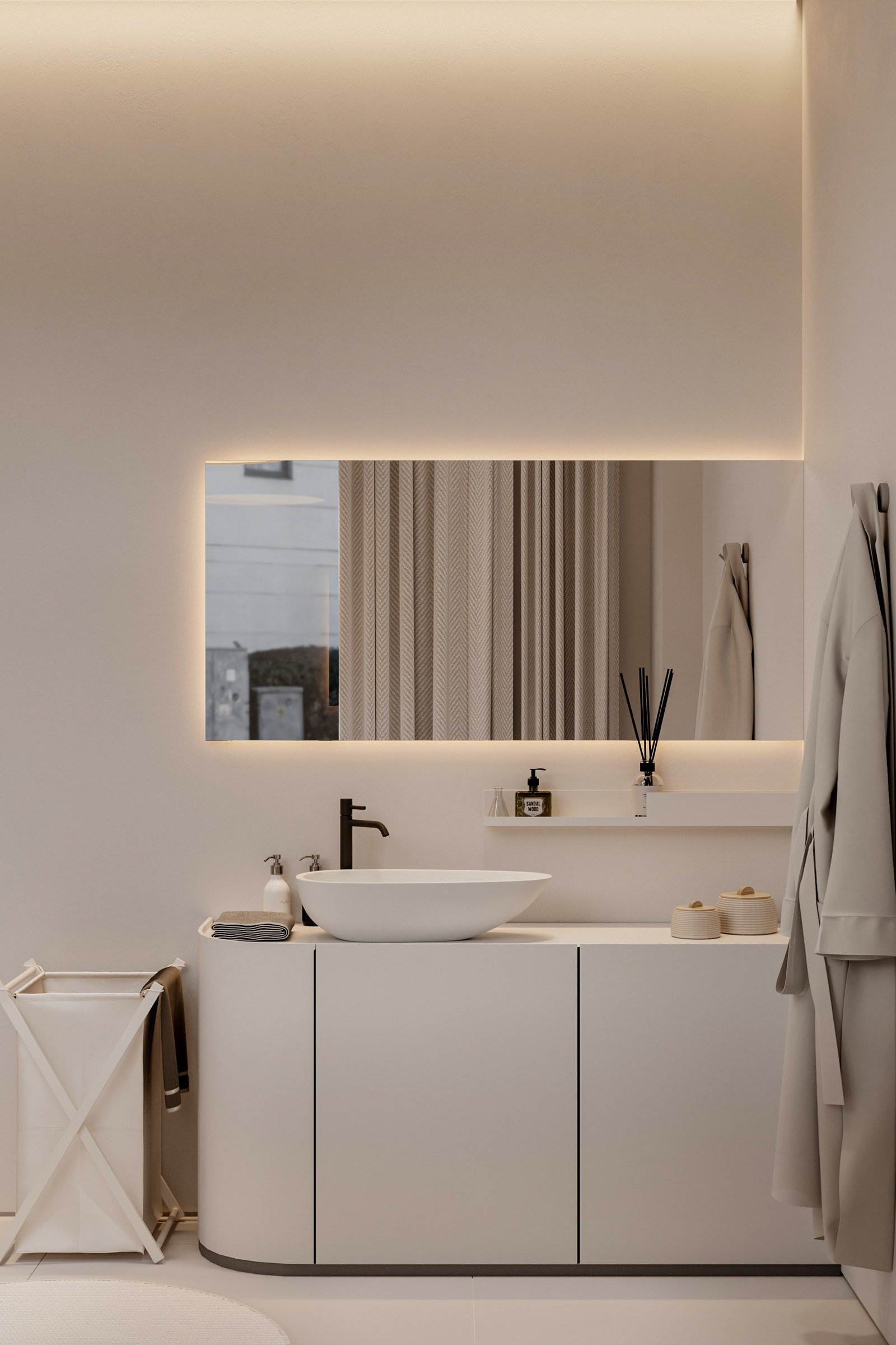 Treatment room vanity